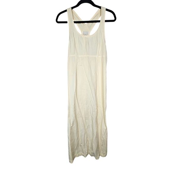 Vintage J.Jill XS Petite Butter Yellow Jumper Overall Dress Cottage Coastal - Picture 1 of 3